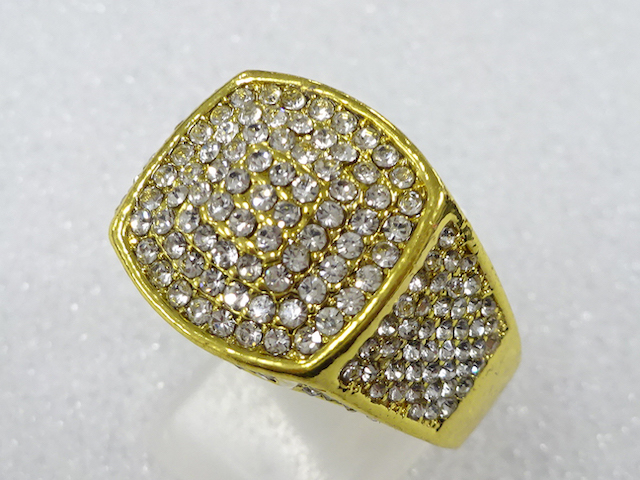 SALE!! CRYSTAL FASHION RING / JP SIZE 28