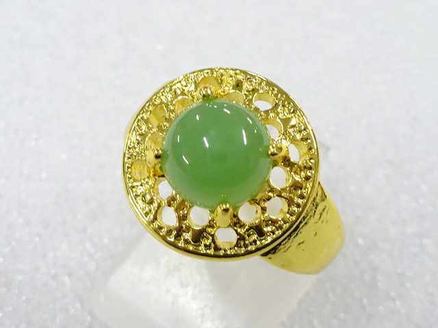SALE!! NATURAL STONE FASHION RING / JP SIZE 17