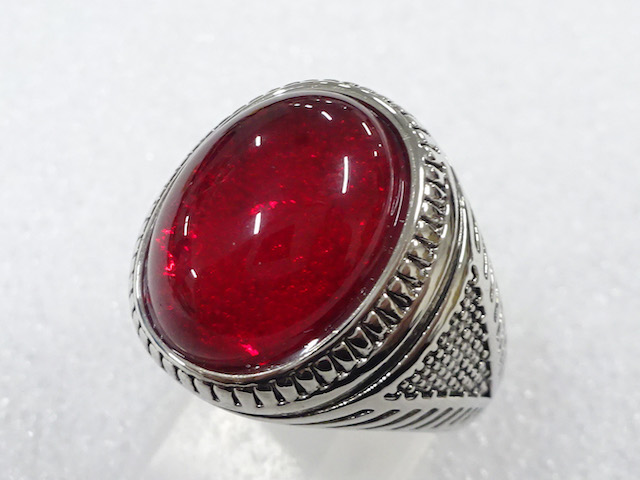 SALE!! COLORED STONE FASHION RING / JP SIZE 16