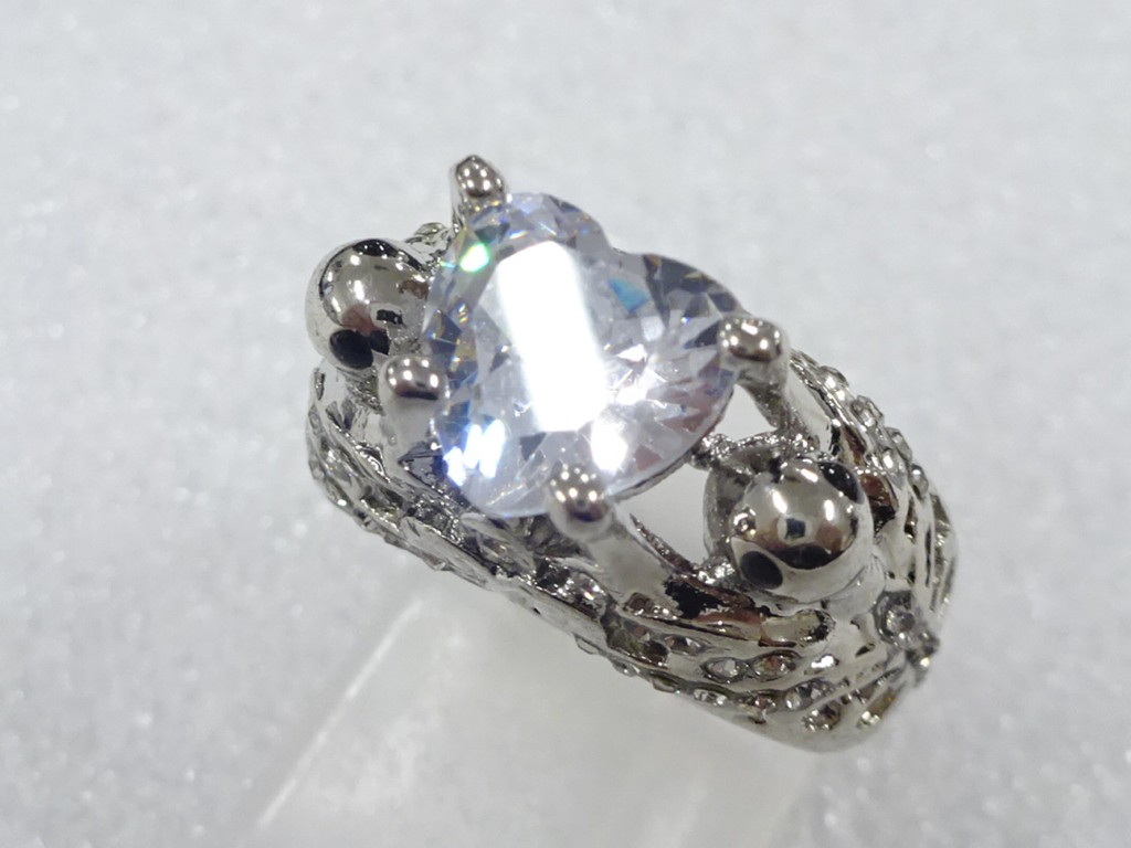 SALE!! CRYSTAL FASHION RING / JP SIZE 10