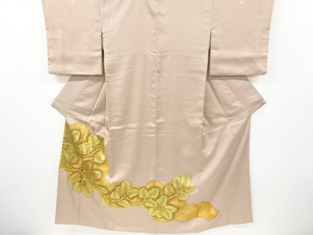 SALE!! JAPANESE KIMONO / IRO-TOMESODE / PINE
