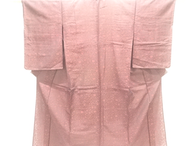 SALE!! JAPANESE KIMONO FOR SUMMER / ANTIQUE KIMONO / TAISHO ROMAN STYLE / WOVEN FLORAL SARASA