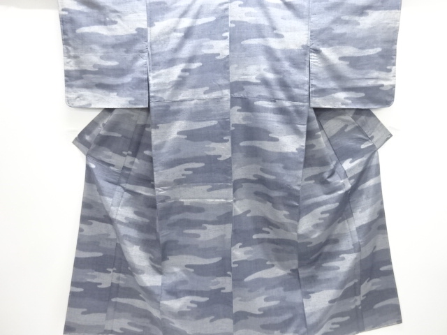 SALE!! JAPANESE KIMONO / TSUMUGI / UNUSED / WOVEN MIST