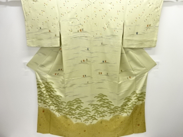 SALE!! Houmongi Kimono Silk