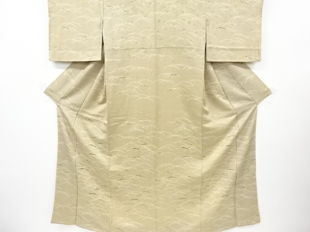 SALE!! JAPANESE KIMONO / TSUKESAGE KOMON / GRASS