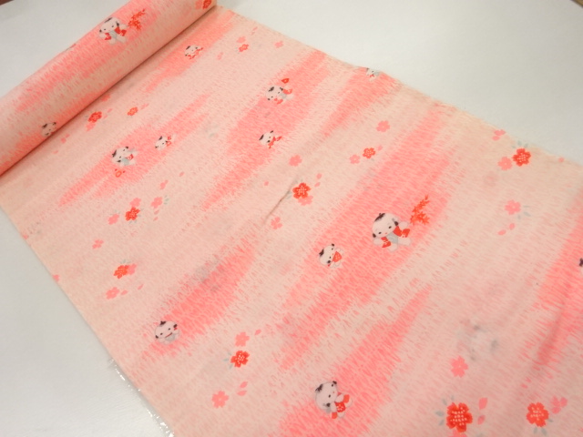SALE!! JAPANESE KIMONO / ANTIQUE BOLT FOR JUBAN / MUSLIN