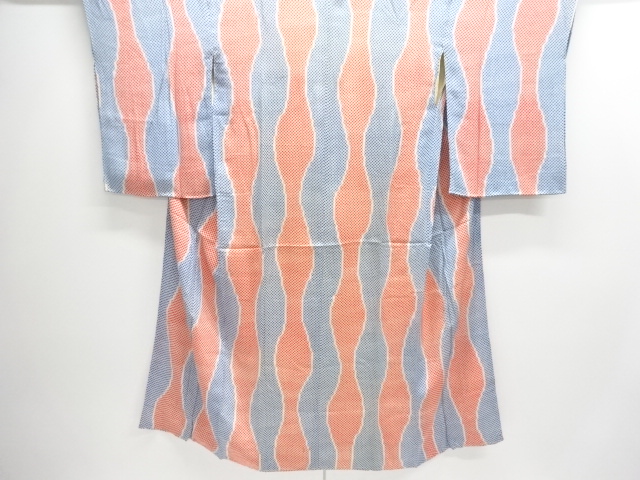 SALE!! JAPANESE KIMONO / ANTIQUE JUBAN / SILK / KINSHA / TATEWAKU