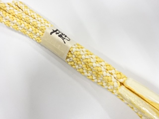 SALE!! JAPANESE KIMONO SILK Hand Braided Obijime