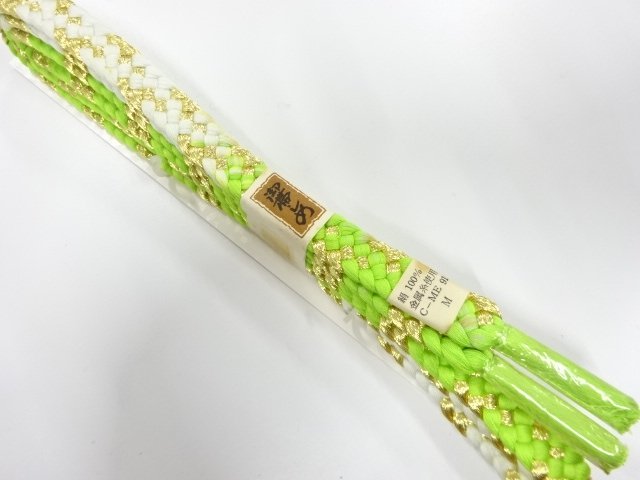 SALE!! JAPANESE KIMONO SILK Hand Braided Obijime