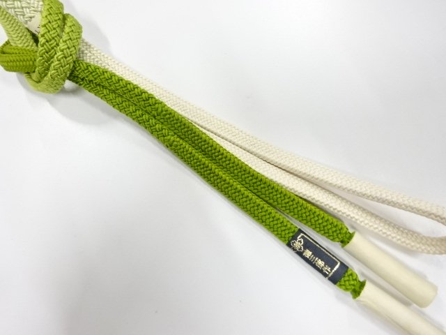SALE!! JAPANESE KIMONO SILK Hand Braided Obijime