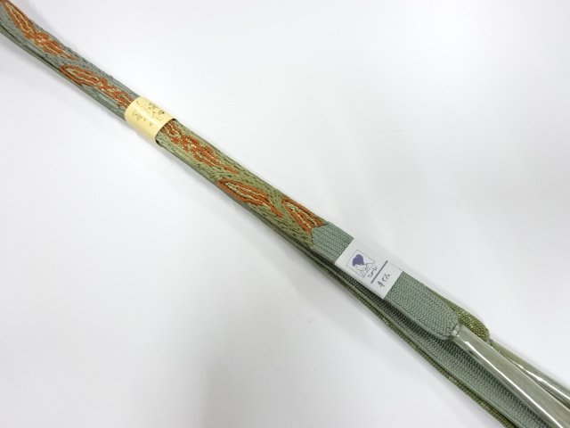 JAPANESE KIMONO / GREAT DEAL UNUSED HAND-TIED OBIJIME