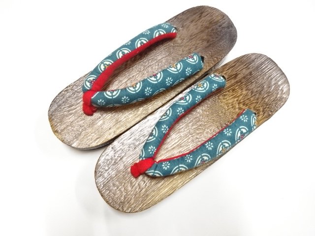 JAPANESE KIMONO / PAULOWNIA GETA (24CM)