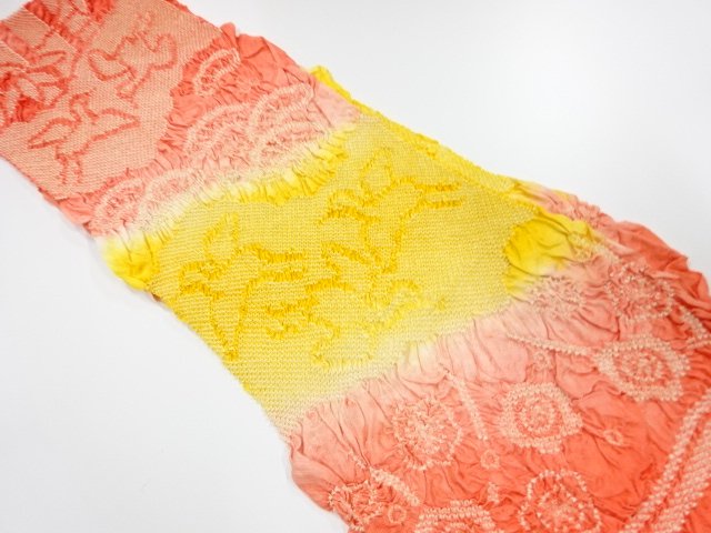 SALE!! JAPANESE KIMONO / SHIBORI OBIAGE FOR FURISODE