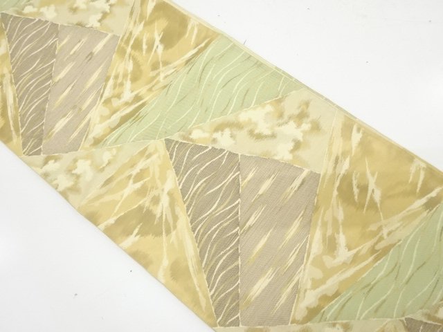 SALE!! JAPANESE FUKURO OBI / WOVEN WAVY STRIPE