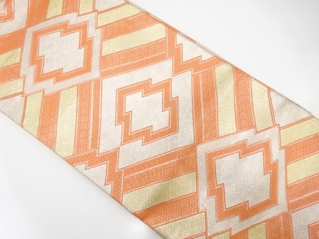 SALE!! JAPANESE FUKURO OBI / SAGANISHIKI / WOVEN CLASSICAL PATTERN