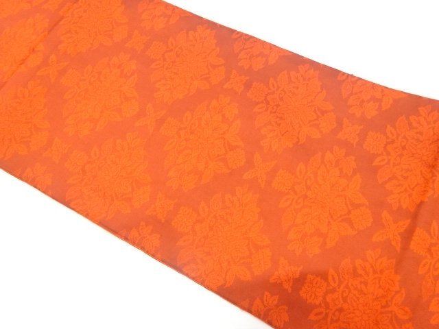 SALE!! JAPANESE KIMONO / UNUSED HANABISHI / HANABIRD PATTERN WEAVING REVERSIB