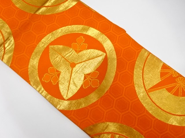 SALE!! JAPANESE KIMONO / MARU OBI (MARU PATTERN / A PHLEBOTOMY)