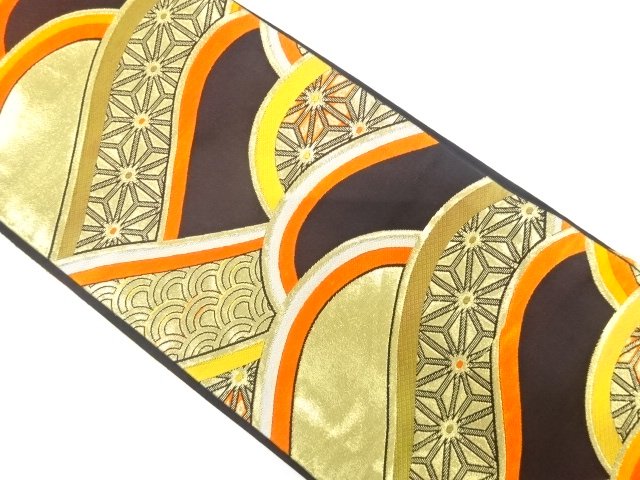 SALE!! JAPANESE KIMONO / ANTIQUE CHILDRENS OBI WOVEN / A CLASSIC PATTERN / VA