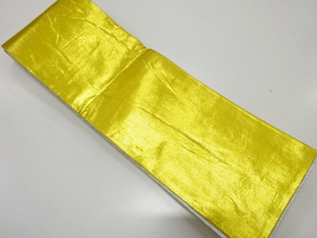 SALE!! JAPANESE KIMONO / ANTIQUE PLAIN REVERSIBLE HANHABA OBI FOR DANCING (CA