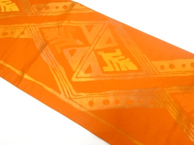 SALE!! JAPANESE KIMONO / ANTIQUE HISHI NI SARA KIMONO FOR SUMMER PATTERN WOVE