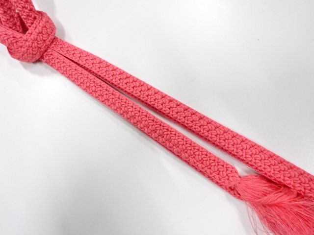 SALE!! JAPANESE KIMONO / HAND-TIED OBIJIME
