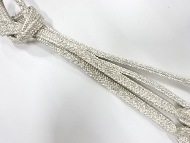 SALE!! JAPANESE KIMONO / HAND-TIED OBIJIME