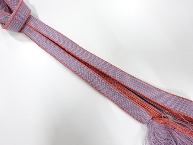 SALE!! JAPANESE KIMONO / HAND-TIED OBIJIME