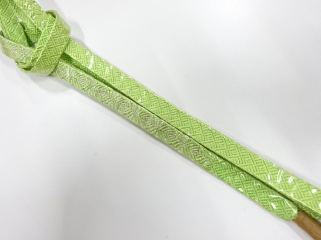 SALE!! JAPANESE KIMONO / UNUSED HAND-TIED OBIJIME