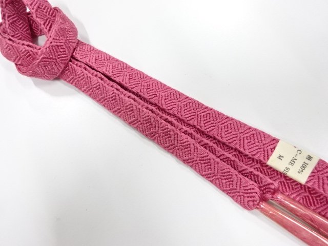 SALE!! JAPANESE KIMONO / UNUSED HAND-TIED OBIJIME