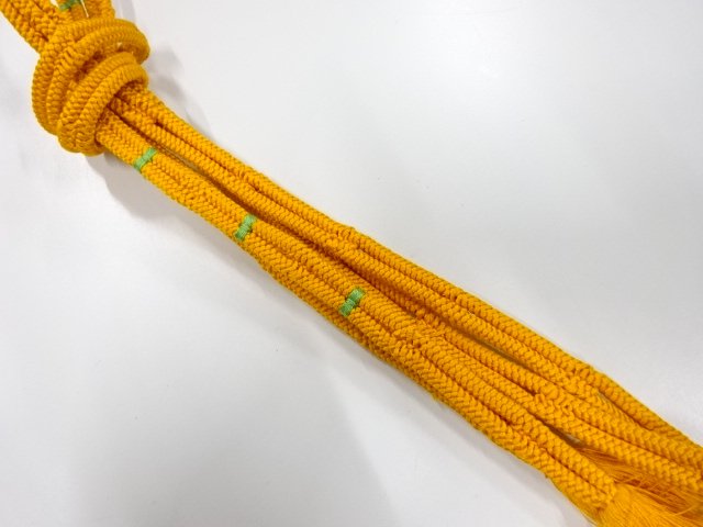 SALE!! JAPANESE KIMONO / UNUSED SUMMER HAND-TIED OBIJIME