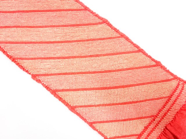 SALE!! JAPANESE KIMONO / OBIAGE FOR FURISODE / SHIBORI