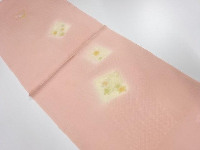 JAPANESE KIMONO / ITEM UNUSED TANGO CHIRIMEN OBIAGE