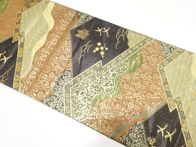 SALE!! JAPANESE FUKURO OBI / WOVEN MATSUKAWABISHI