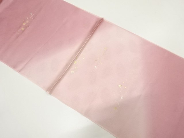 SALE!! JAPANESE KIMONO / GOLD-LEAF OBIAGE