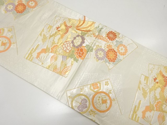 JAPANESE FUKURO OBI / WOVEN PHOENIX