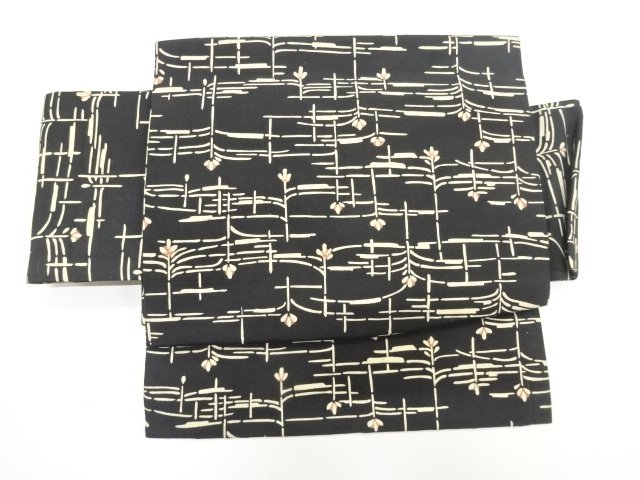 JAPANESE TSUKURI OBI / FLORAL PLANTS