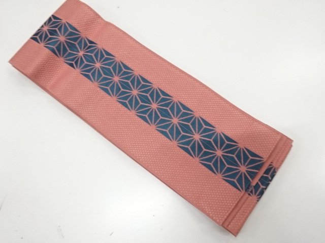 JAPANESE HANHABA OBI / WOVEN ASANOHA