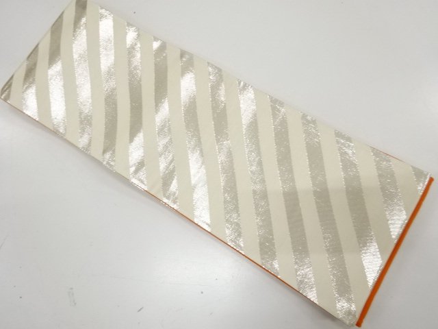 JAPANESE HANHABA OBI FOR DANCE / WOVEN DIAGONAL STRIPE