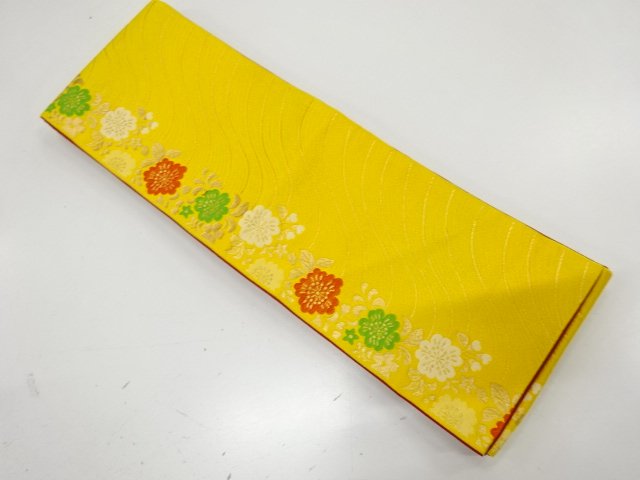 JAPANESE HANHABA OBI / WOVEN WAVY STRIPE