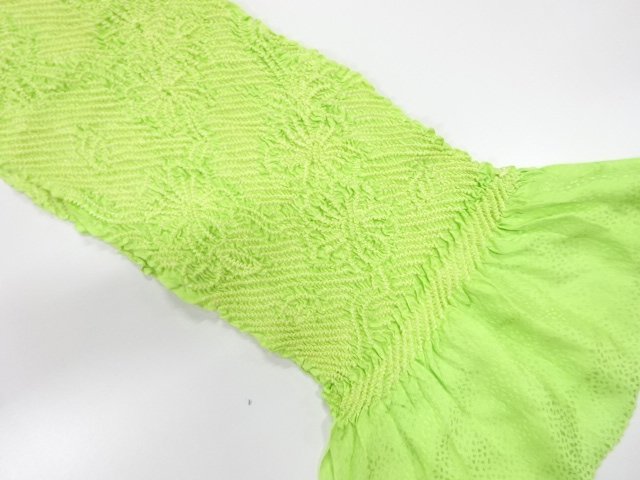 SALE!! JAPANESE KIMONO / OBIAGE / SILK / SHIBORI