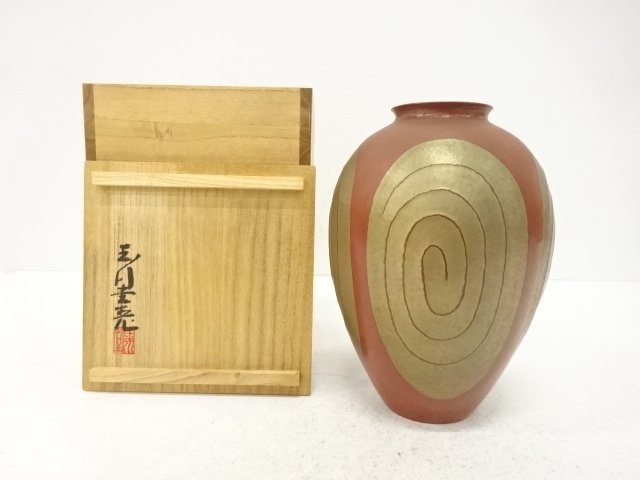 SALE!! JAPANESE COLLECTIBLE / FLOWER VASE / ARTISAN WORK 