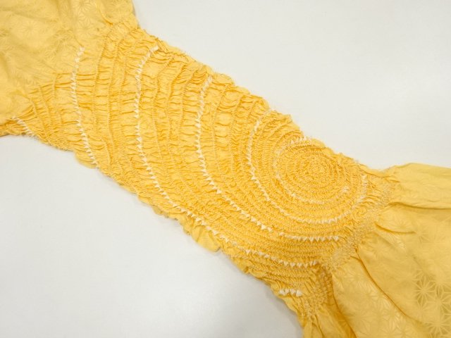 SALE!! JAPANESE KIMONO / OBIAGE / SILK / SHIBORI