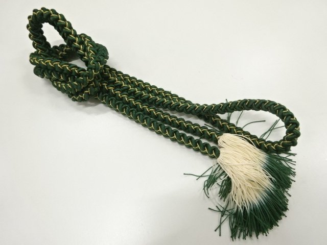 SALE!! JAPANESE KIMONO / HANDTIED OBIJIME CORD