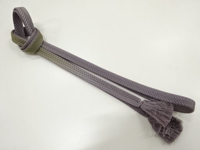 SALE!! JAPANESE KIMONO / HANDTIED OBIJIME CORD