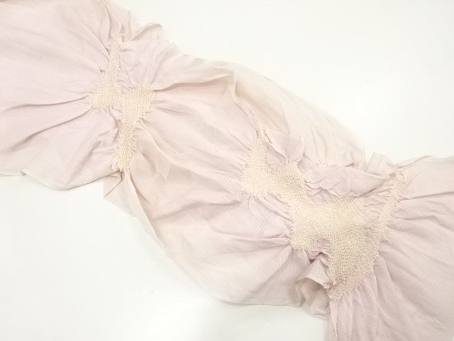 SALE!! JAPANESE KIMONO / OBIAGE FOR SUMMER / SILK / SHIBORI