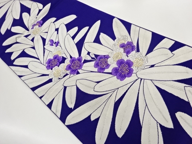 JAPANESE FUKURO OBI / WOVEN SAKURA