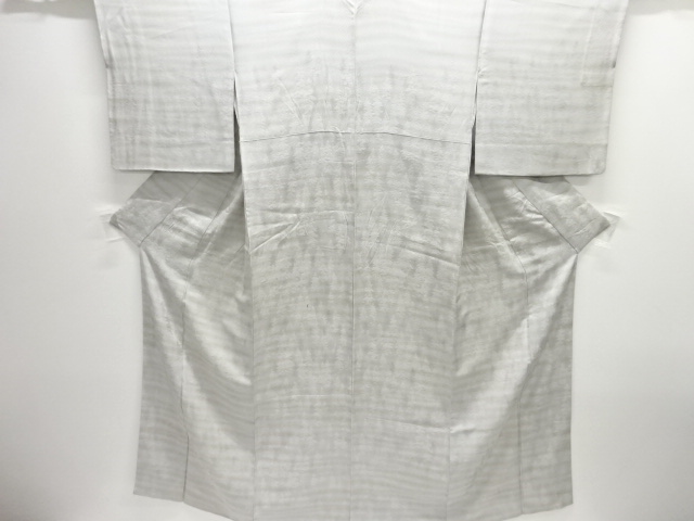 （着物屋・蔵出し）（古布・駒絽・枝花模様小紋未使用着尺反物） リサイクル・アンティーク着物販売：Shinei 駒絽枝花模様小紋着物中古着小紋 : Mサイズ | 着物