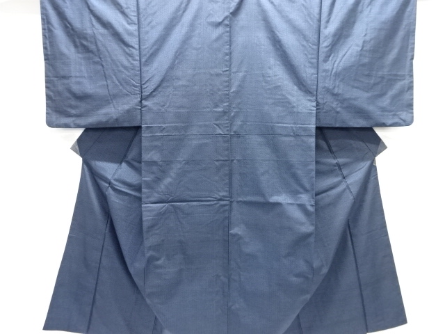 SALE!! JAPANESE KIMONO / MENS ENSEMBLE KIMONO & JUBAN SET / SILK / DORO OSHIMA TSUMUGI