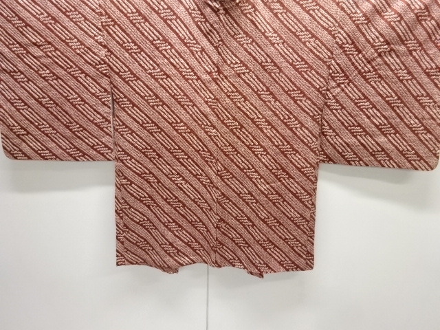 SALE!! JAPANESE HAORI / ALL SHIBORI / DIAGONAL STRIPE