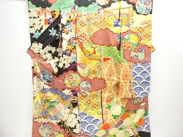 Furisode Kimono Silk
